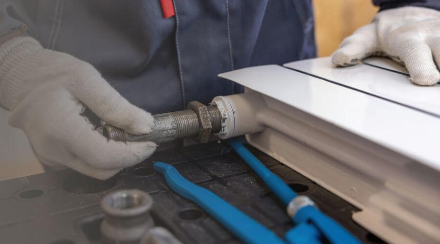 Professional water heater repair services in New Ulm, TX